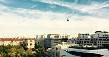 luchtballon in berlijn