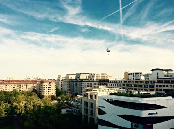 luchtballon in berlijn